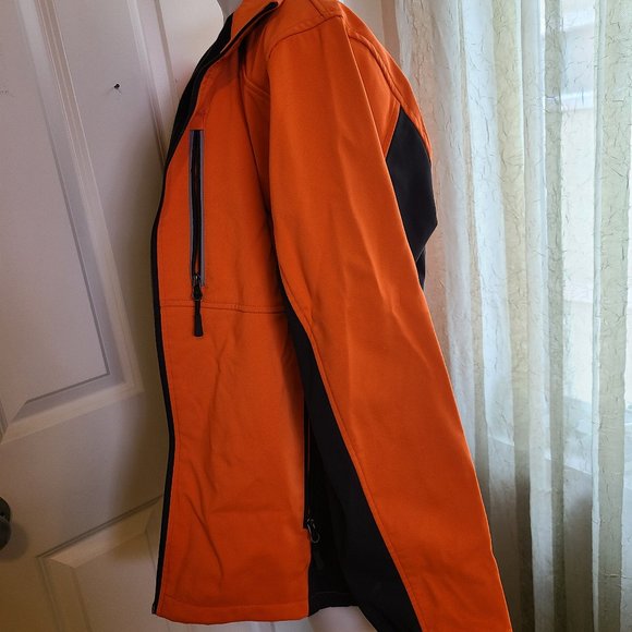 free tech jacket orange